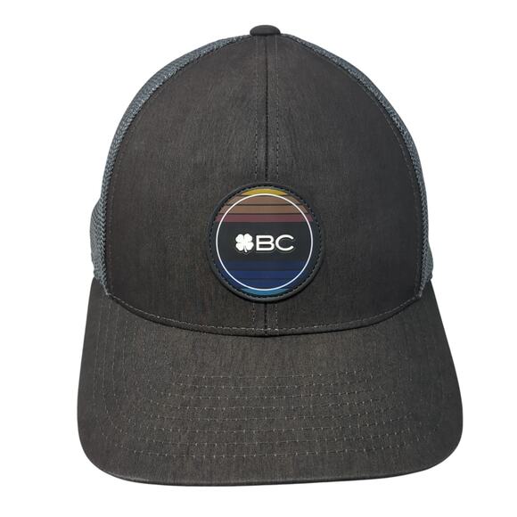 BC Snapback Mesh Back Trucker Hat Black One Size Black Clover Outdoor - Picture 1 of 10